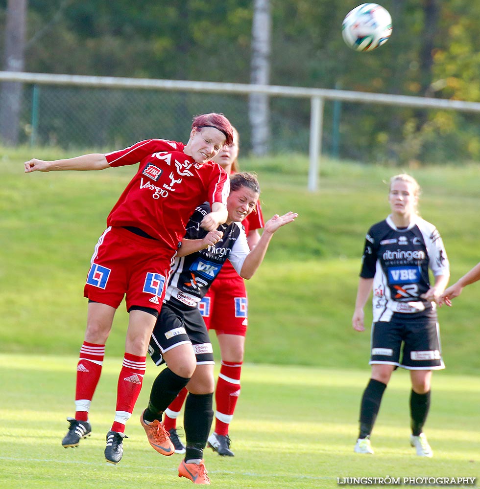 Mariestads BoIS FF-Skövde KIK 2-5,dam,Lekevi IP,Mariestad,Sverige,Fotboll,,2014,93930
