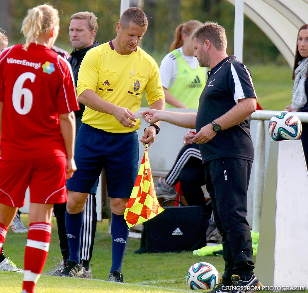 Mariestads BoIS FF-Skövde KIK 2-5,dam,Lekevi IP,Mariestad,Sverige,Fotboll,,2014,93931