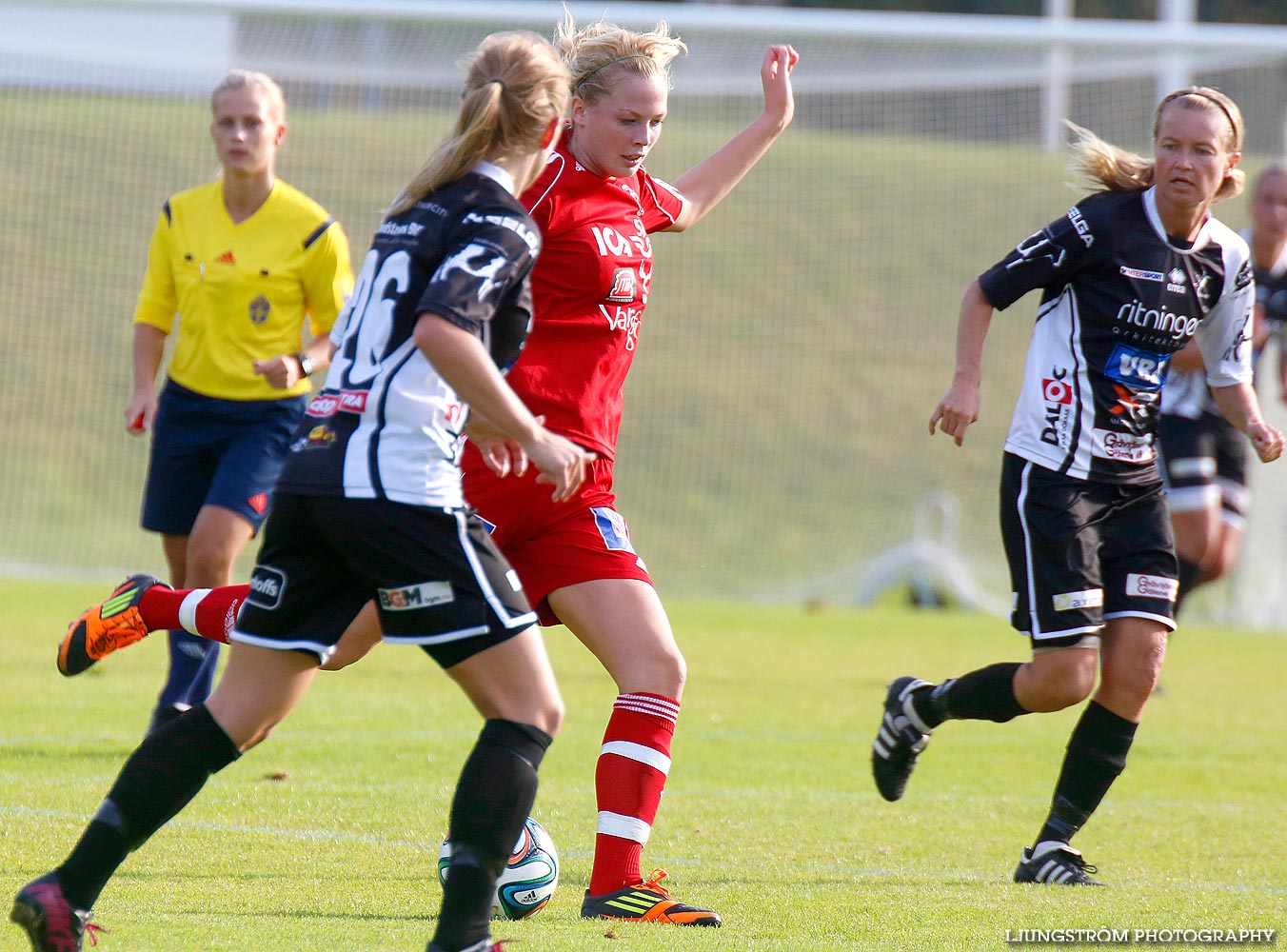 Mariestads BoIS FF-Skövde KIK 2-5,dam,Lekevi IP,Mariestad,Sverige,Fotboll,,2014,93932