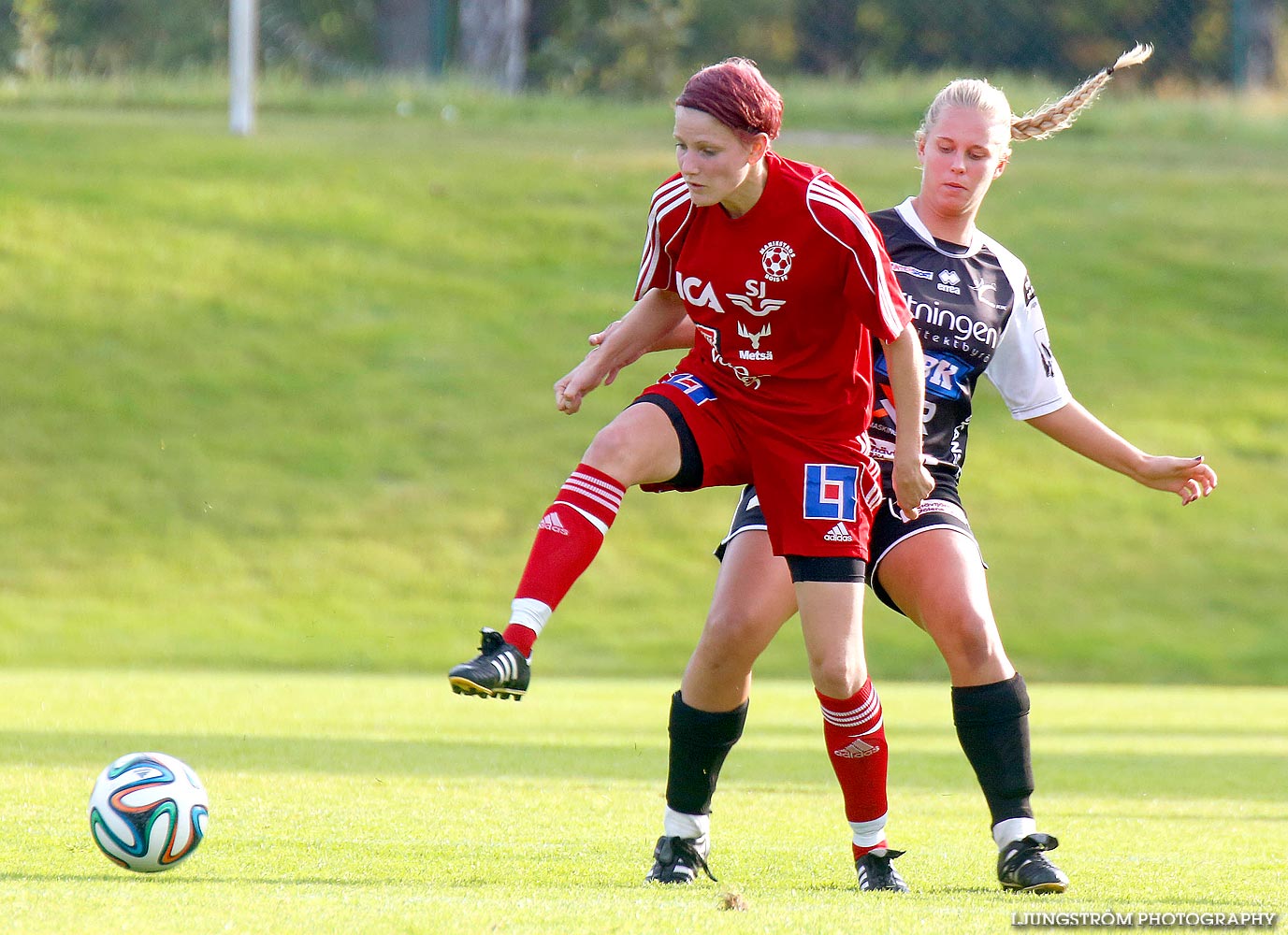 Mariestads BoIS FF-Skövde KIK 2-5,dam,Lekevi IP,Mariestad,Sverige,Fotboll,,2014,93934