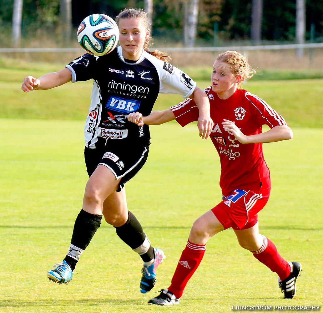 Mariestads BoIS FF-Skövde KIK 2-5,dam,Lekevi IP,Mariestad,Sverige,Fotboll,,2014,93938