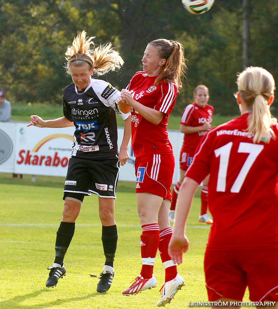 Mariestads BoIS FF-Skövde KIK 2-5,dam,Lekevi IP,Mariestad,Sverige,Fotboll,,2014,93939