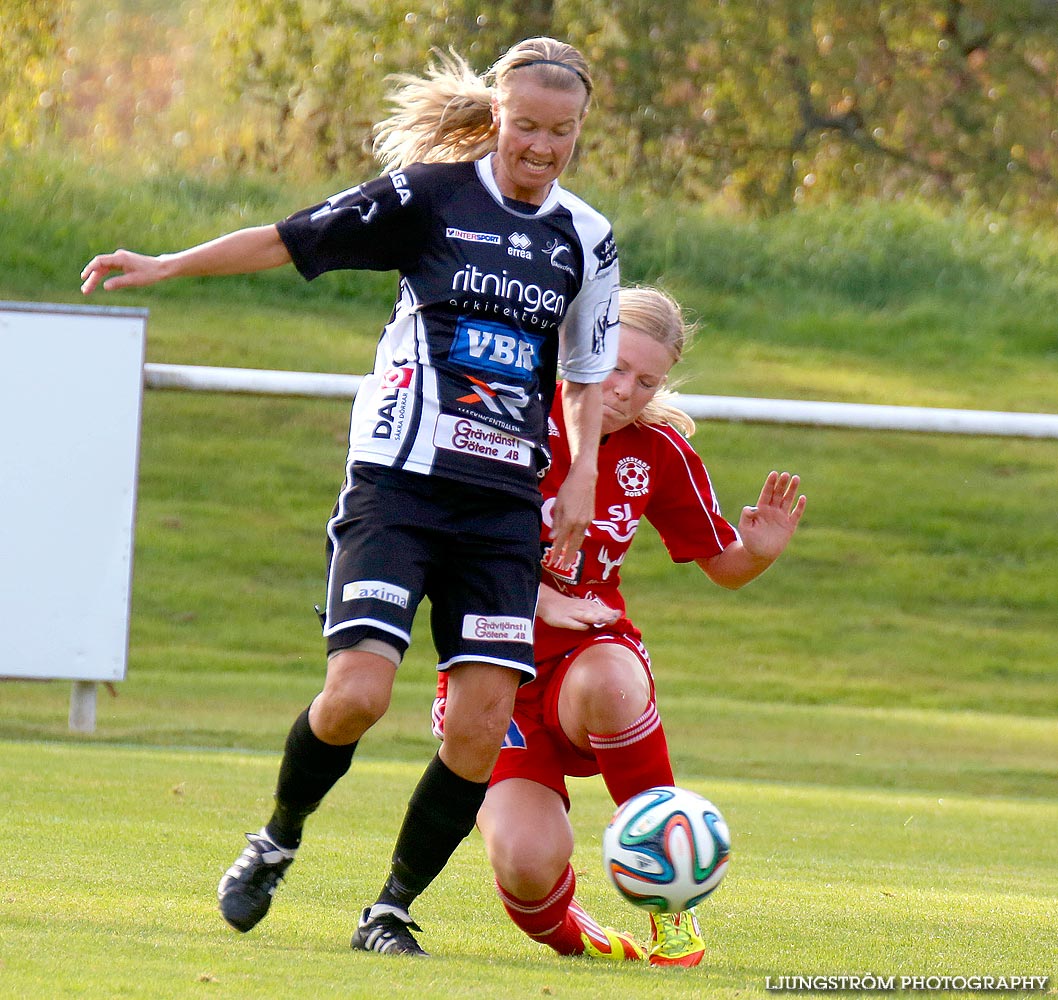 Mariestads BoIS FF-Skövde KIK 2-5,dam,Lekevi IP,Mariestad,Sverige,Fotboll,,2014,93953