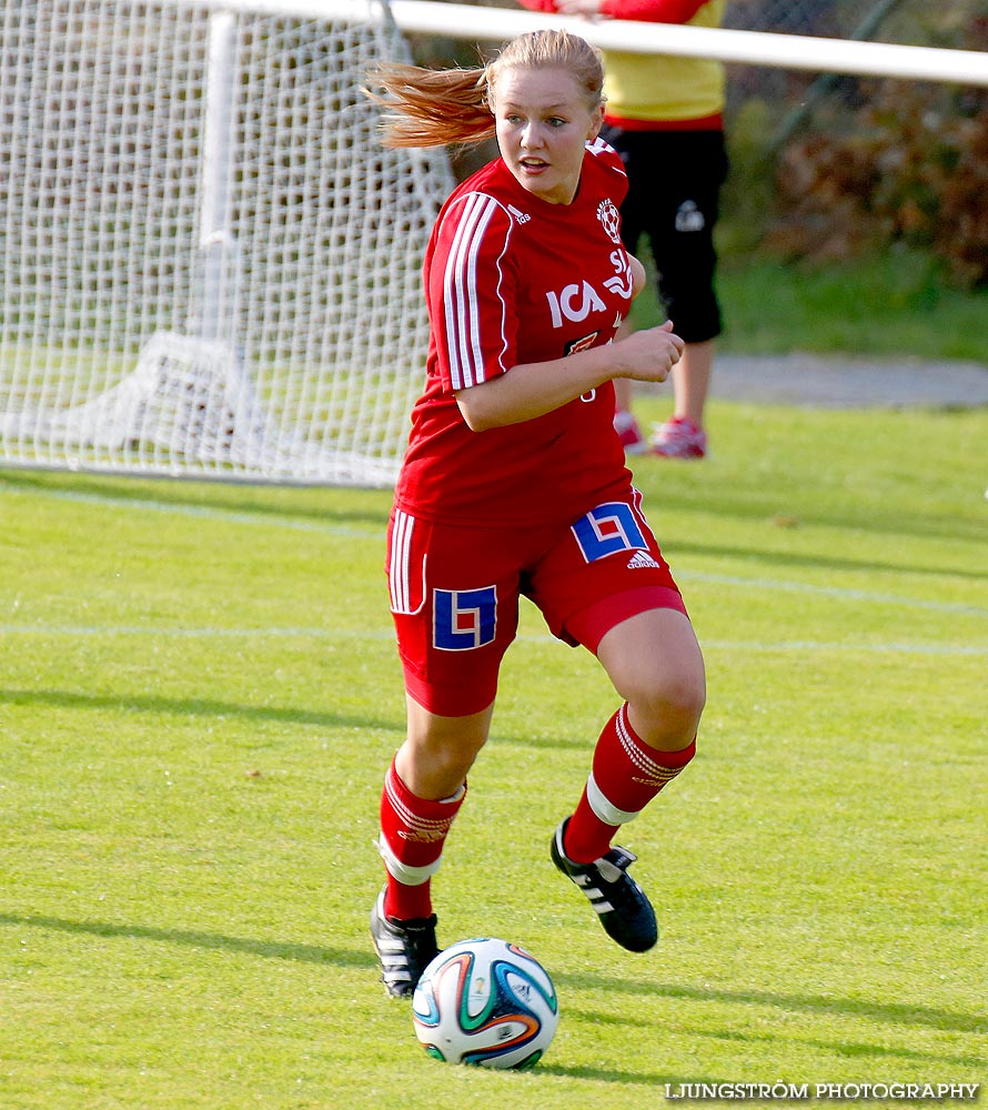 Mariestads BoIS FF-Skövde KIK 2-5,dam,Lekevi IP,Mariestad,Sverige,Fotboll,,2014,93965