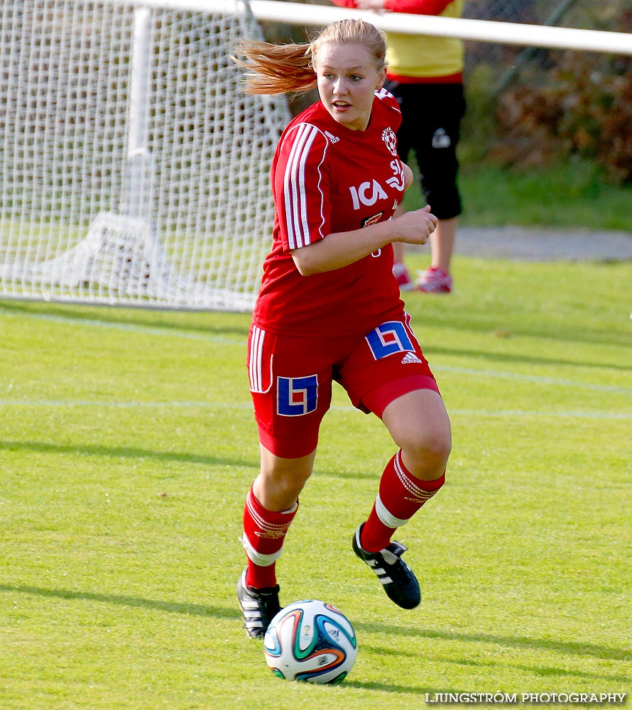 Mariestads BoIS FF-Skövde KIK 2-5,dam,Lekevi IP,Mariestad,Sverige,Fotboll,,2014,93965