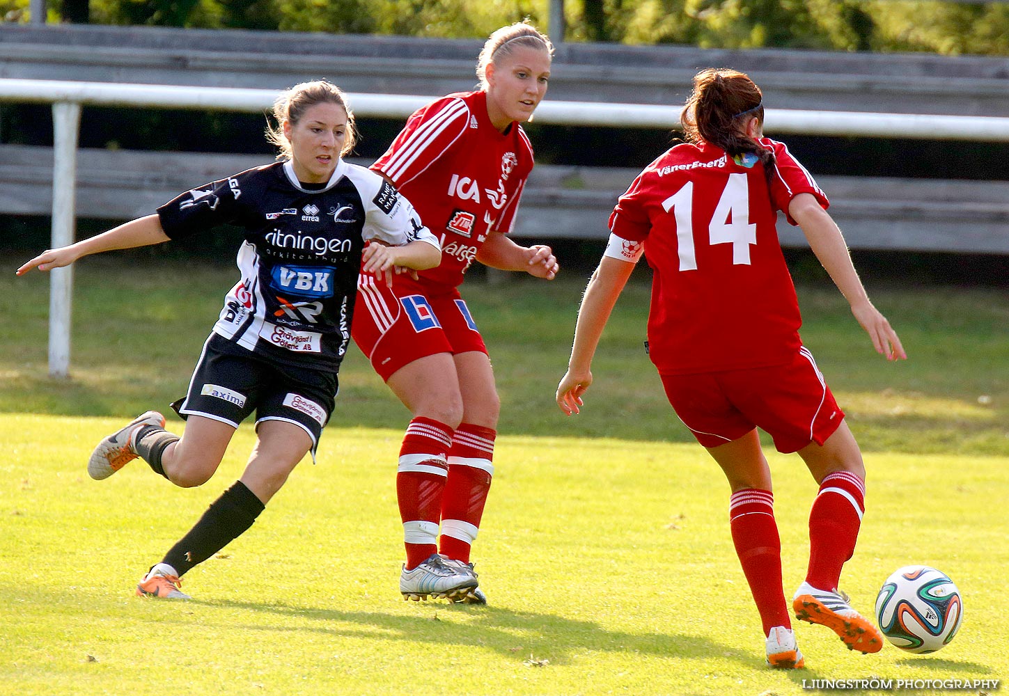 Mariestads BoIS FF-Skövde KIK 2-5,dam,Lekevi IP,Mariestad,Sverige,Fotboll,,2014,93966