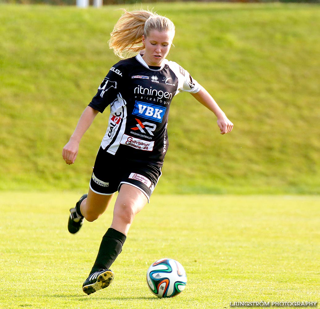 Mariestads BoIS FF-Skövde KIK 2-5,dam,Lekevi IP,Mariestad,Sverige,Fotboll,,2014,93972
