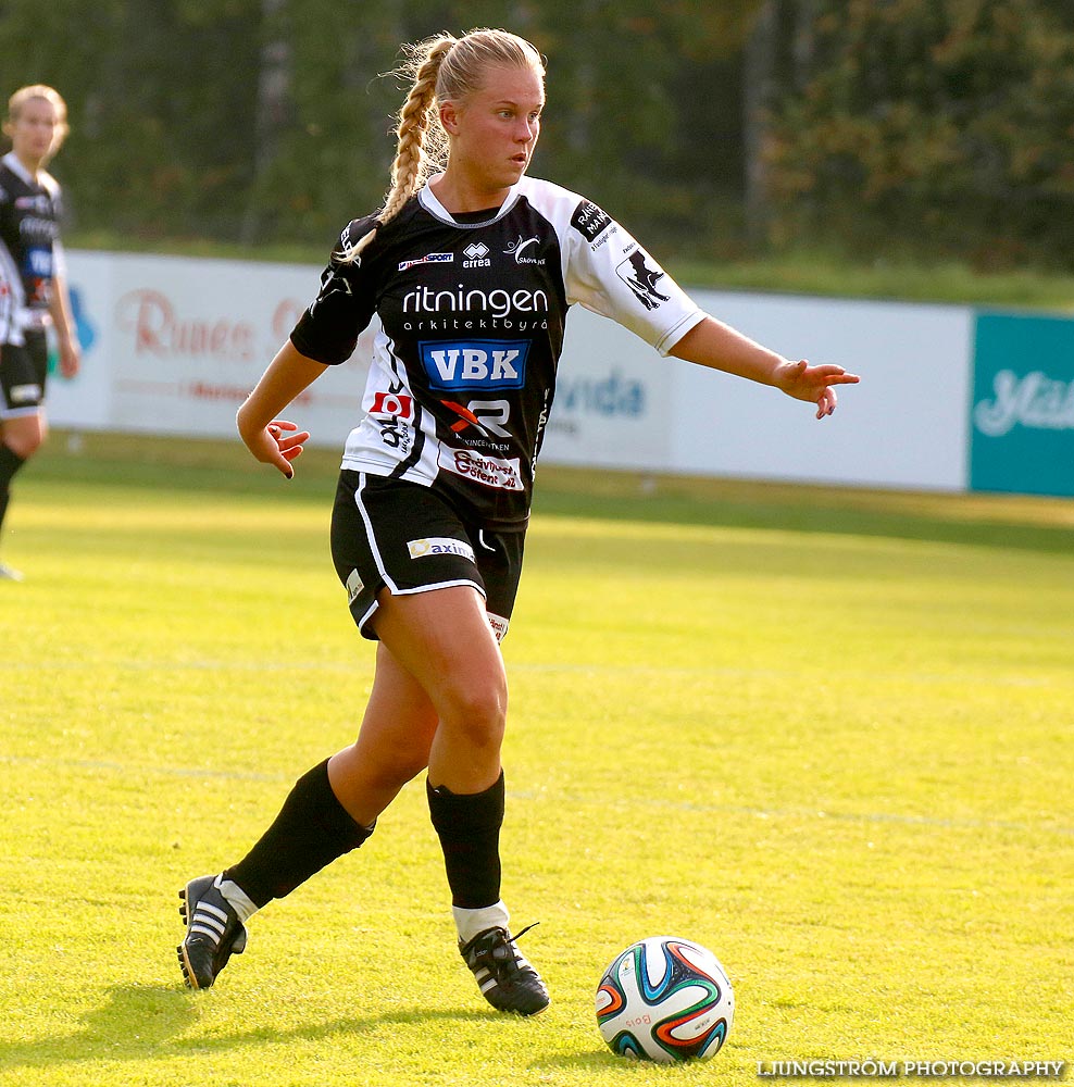 Mariestads BoIS FF-Skövde KIK 2-5,dam,Lekevi IP,Mariestad,Sverige,Fotboll,,2014,93979