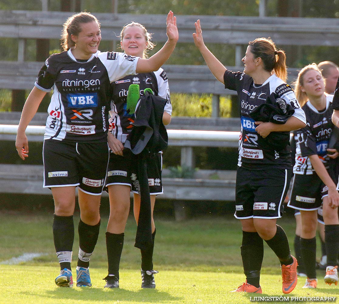 Mariestads BoIS FF-Skövde KIK 2-5,dam,Lekevi IP,Mariestad,Sverige,Fotboll,,2014,93987