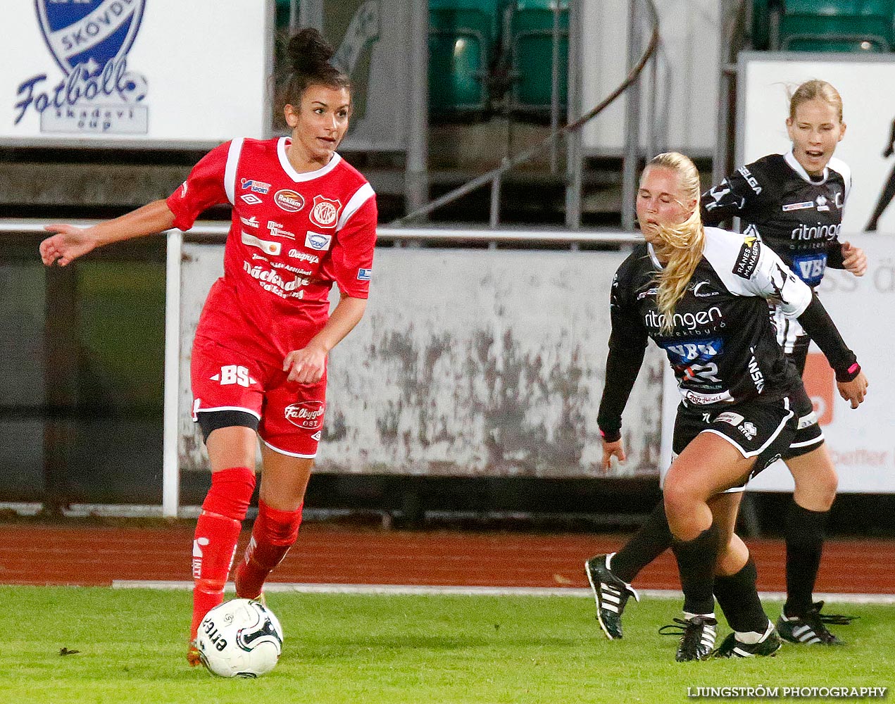 Skövde KIK-Falköpings KIK 3-1,dam,Södermalms IP,Skövde,Sverige,Fotboll,,2014,94126