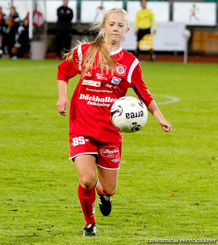 Skövde KIK-Falköpings KIK 3-1,dam,Södermalms IP,Skövde,Sverige,Fotboll,,2014,94138
