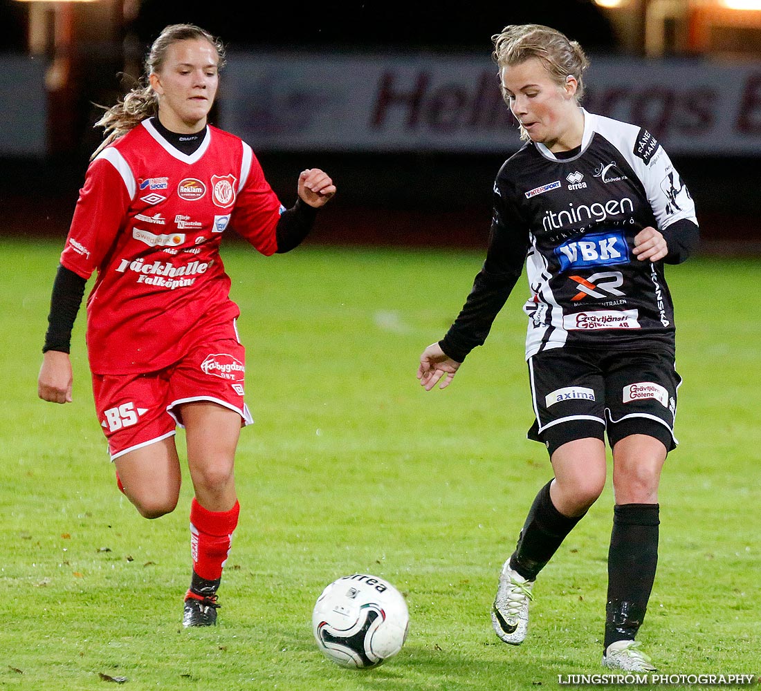 Skövde KIK-Falköpings KIK 3-1,dam,Södermalms IP,Skövde,Sverige,Fotboll,,2014,94200