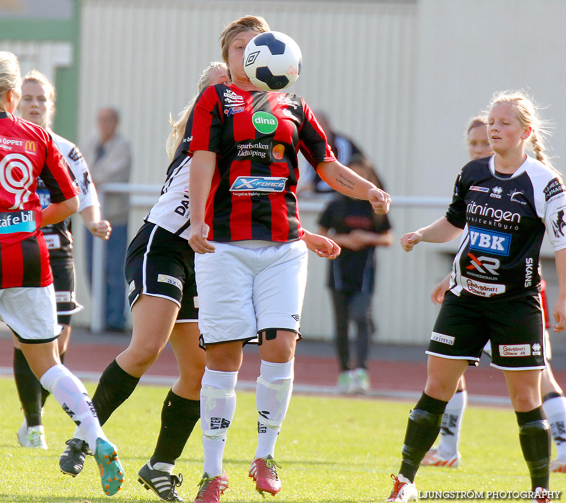 Lidköpings FK-Skövde KIK 7-0,dam,Framnäs IP,Lidköping,Sverige,Fotboll,,2014,129506