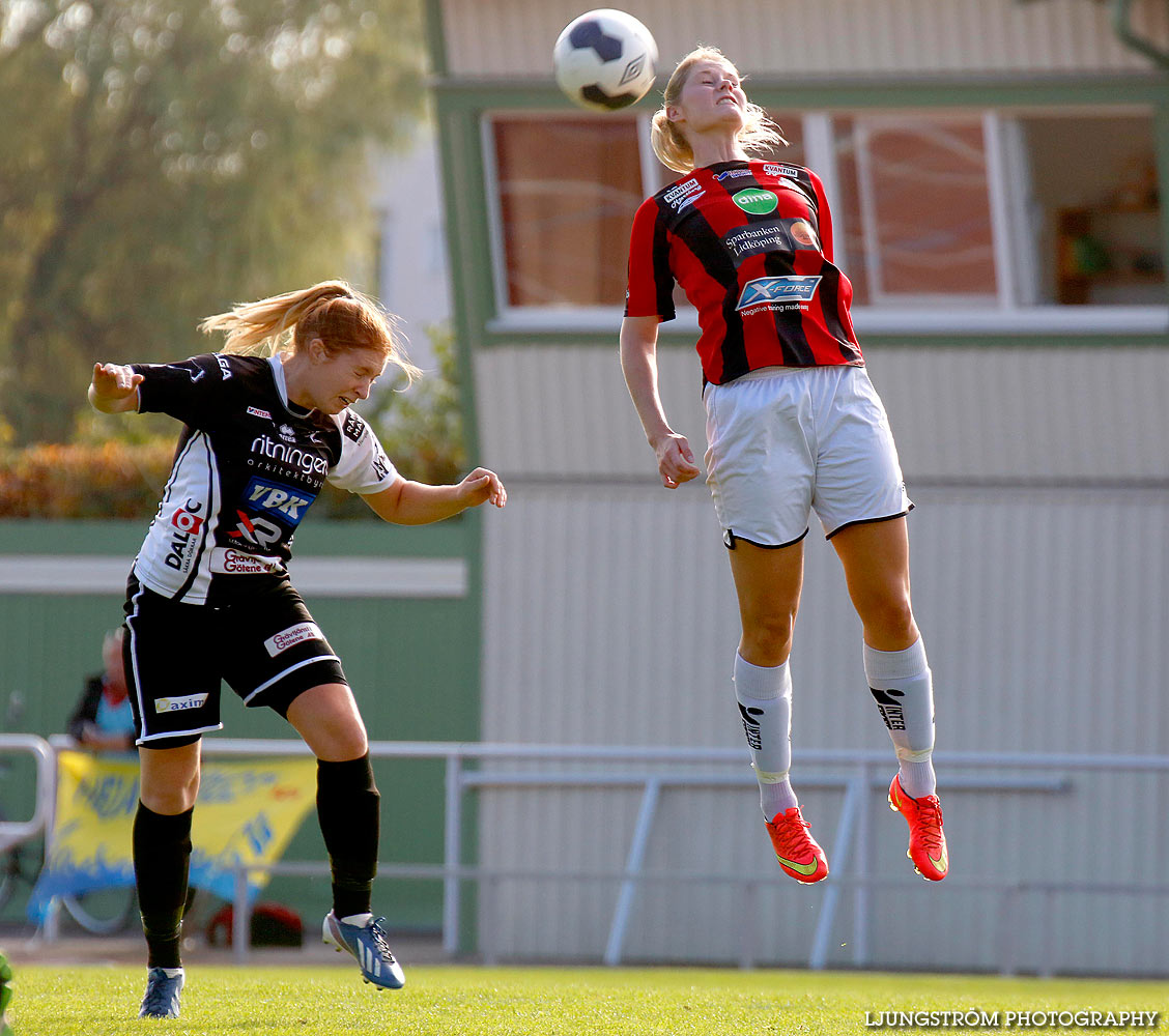 Lidköpings FK-Skövde KIK 7-0,dam,Framnäs IP,Lidköping,Sverige,Fotboll,,2014,129536