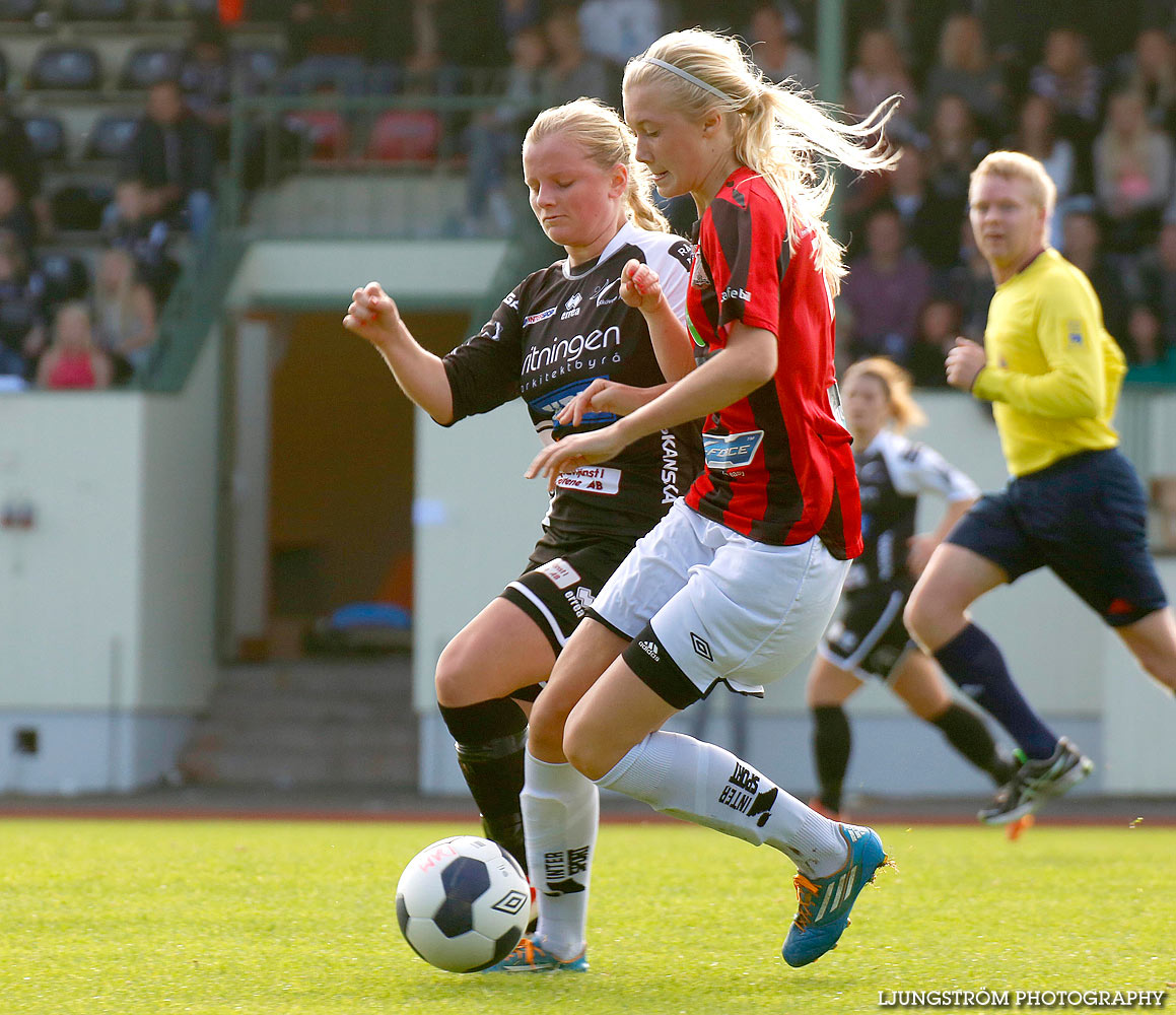Lidköpings FK-Skövde KIK 7-0,dam,Framnäs IP,Lidköping,Sverige,Fotboll,,2014,129575