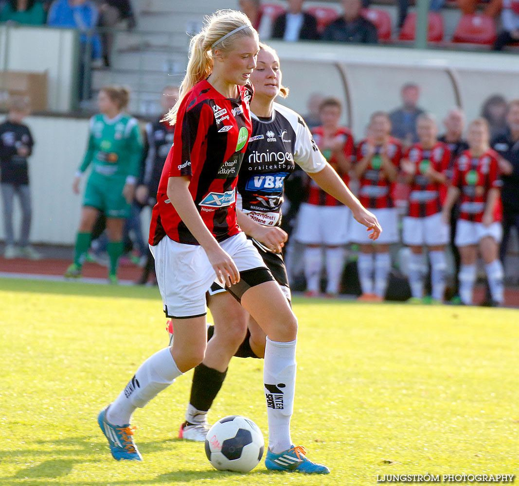 Lidköpings FK-Skövde KIK 7-0,dam,Framnäs IP,Lidköping,Sverige,Fotboll,,2014,129664