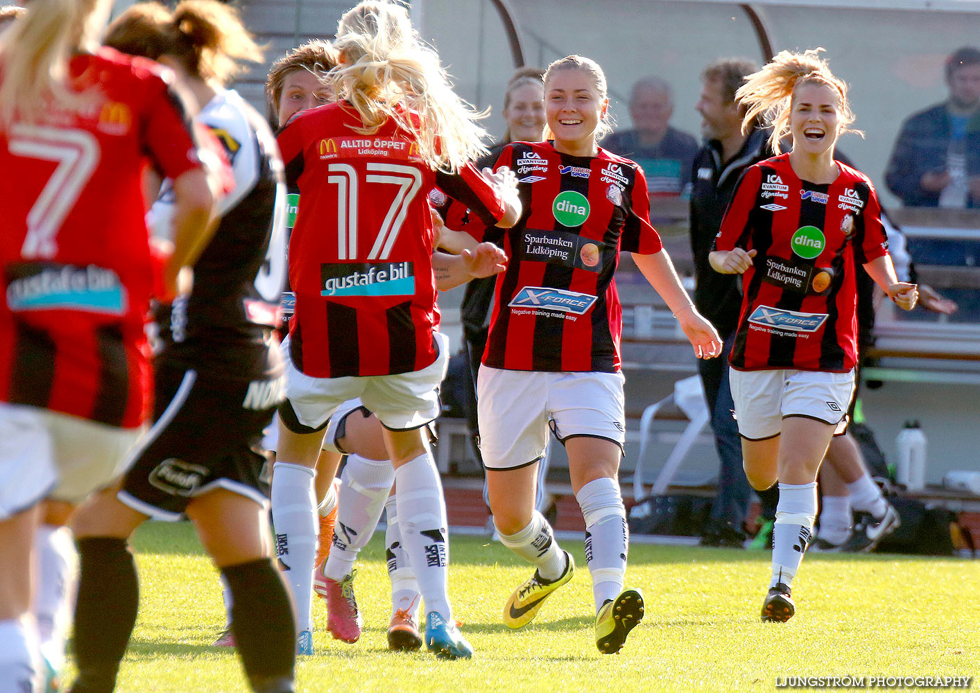Lidköpings FK-Skövde KIK 7-0,dam,Framnäs IP,Lidköping,Sverige,Fotboll,,2014,129665