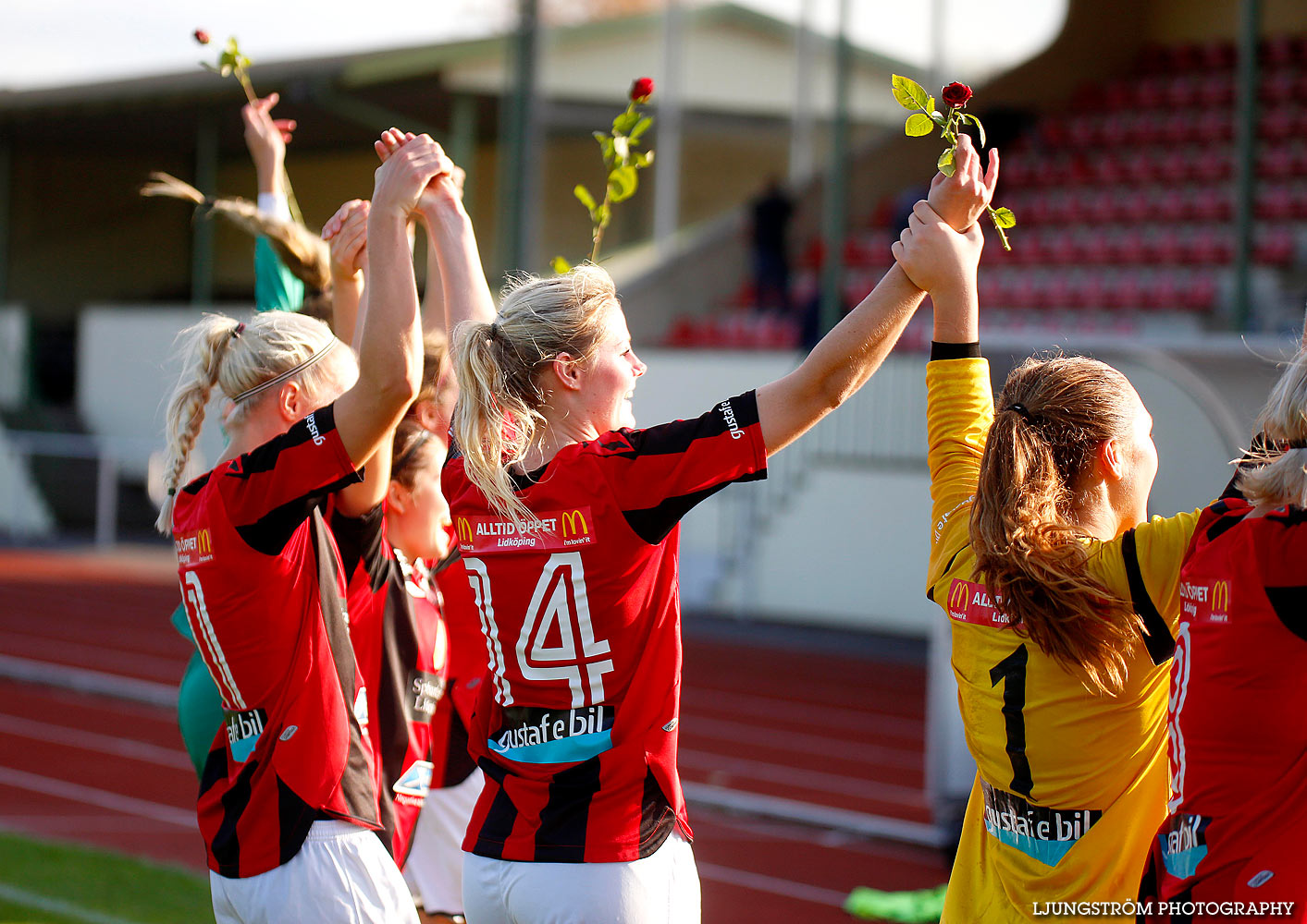 Lidköpings FK-Skövde KIK 7-0,dam,Framnäs IP,Lidköping,Sverige,Fotboll,,2014,129682
