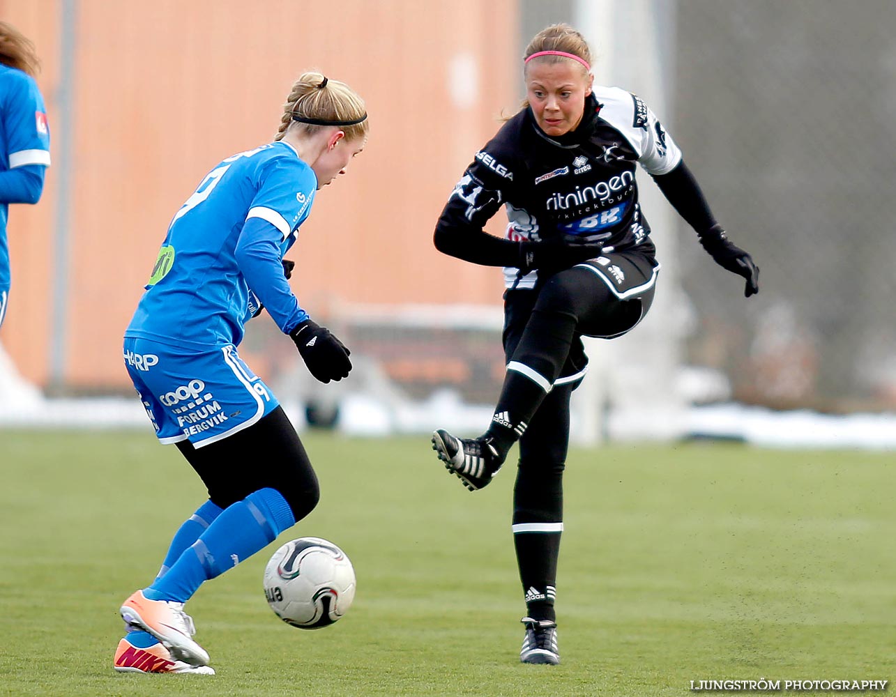 Träningsmatch Skövde KIK-QBIK 0-2,dam,Södermalms IP,Skövde,Sverige,Fotboll,,2015,103047