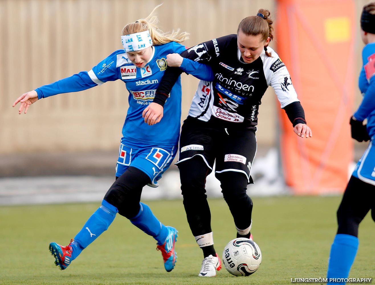 Träningsmatch Skövde KIK-QBIK 0-2,dam,Södermalms IP,Skövde,Sverige,Fotboll,,2015,103050