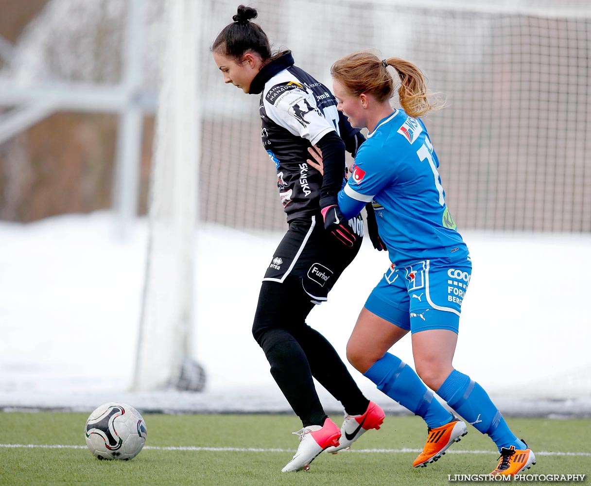 Träningsmatch Skövde KIK-QBIK 0-2,dam,Södermalms IP,Skövde,Sverige,Fotboll,,2015,103076