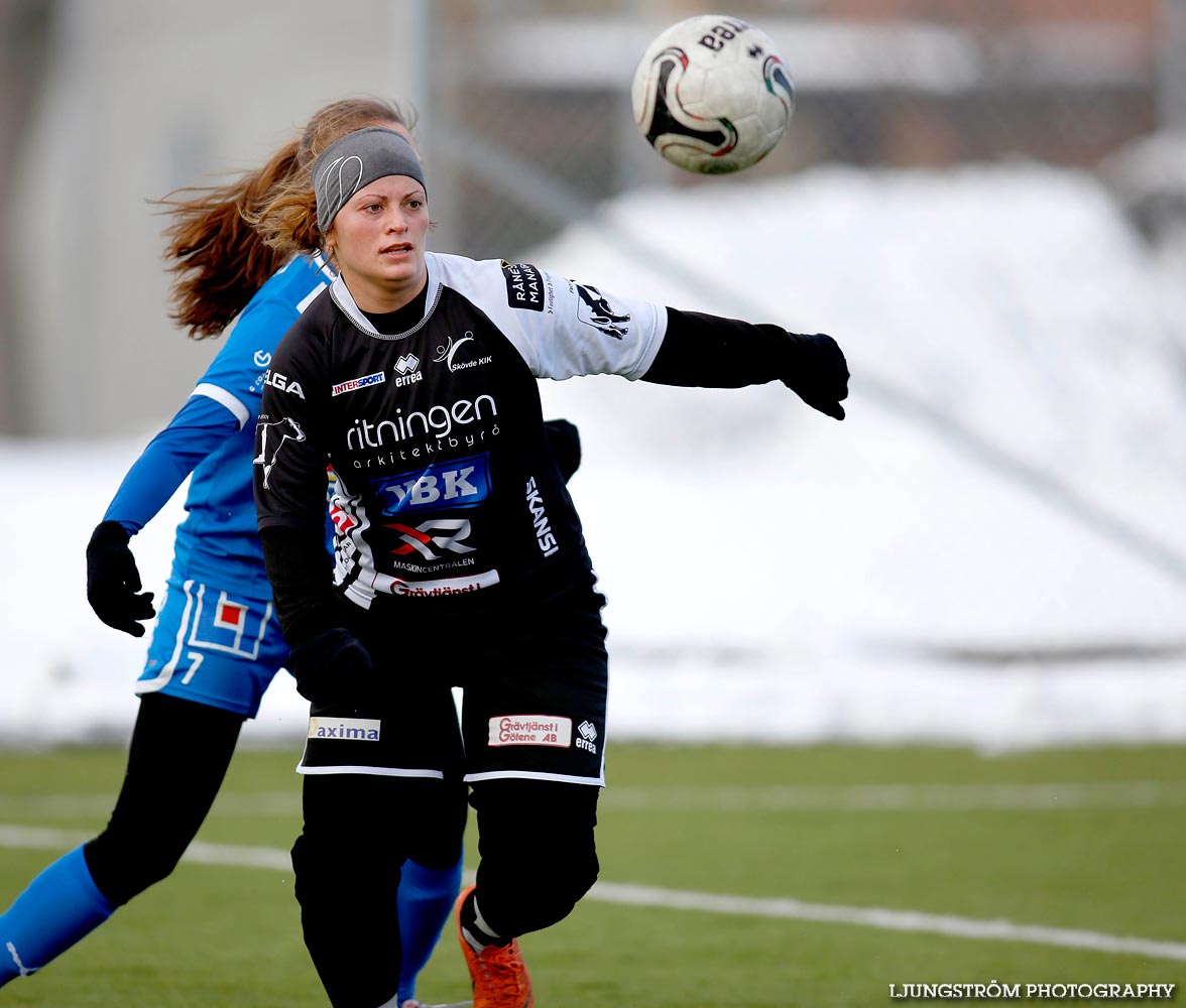 Träningsmatch Skövde KIK-QBIK 0-2,dam,Södermalms IP,Skövde,Sverige,Fotboll,,2015,103077