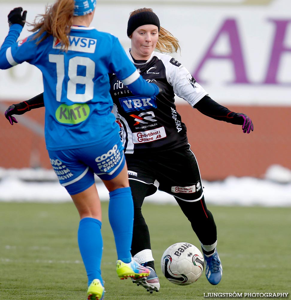 Träningsmatch Skövde KIK-QBIK 0-2,dam,Södermalms IP,Skövde,Sverige,Fotboll,,2015,103086