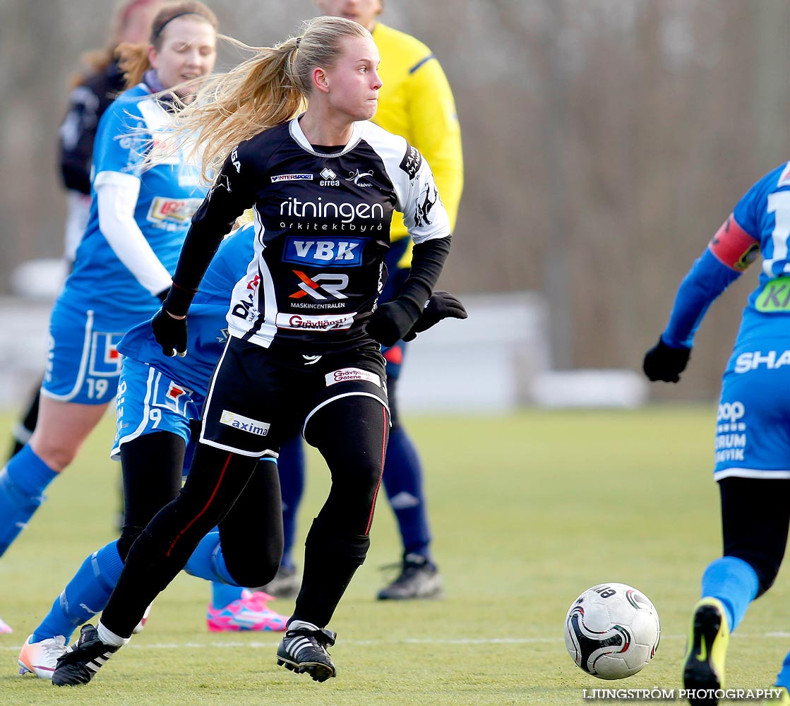 Träningsmatch Skövde KIK-QBIK 0-2,dam,Södermalms IP,Skövde,Sverige,Fotboll,,2015,103107