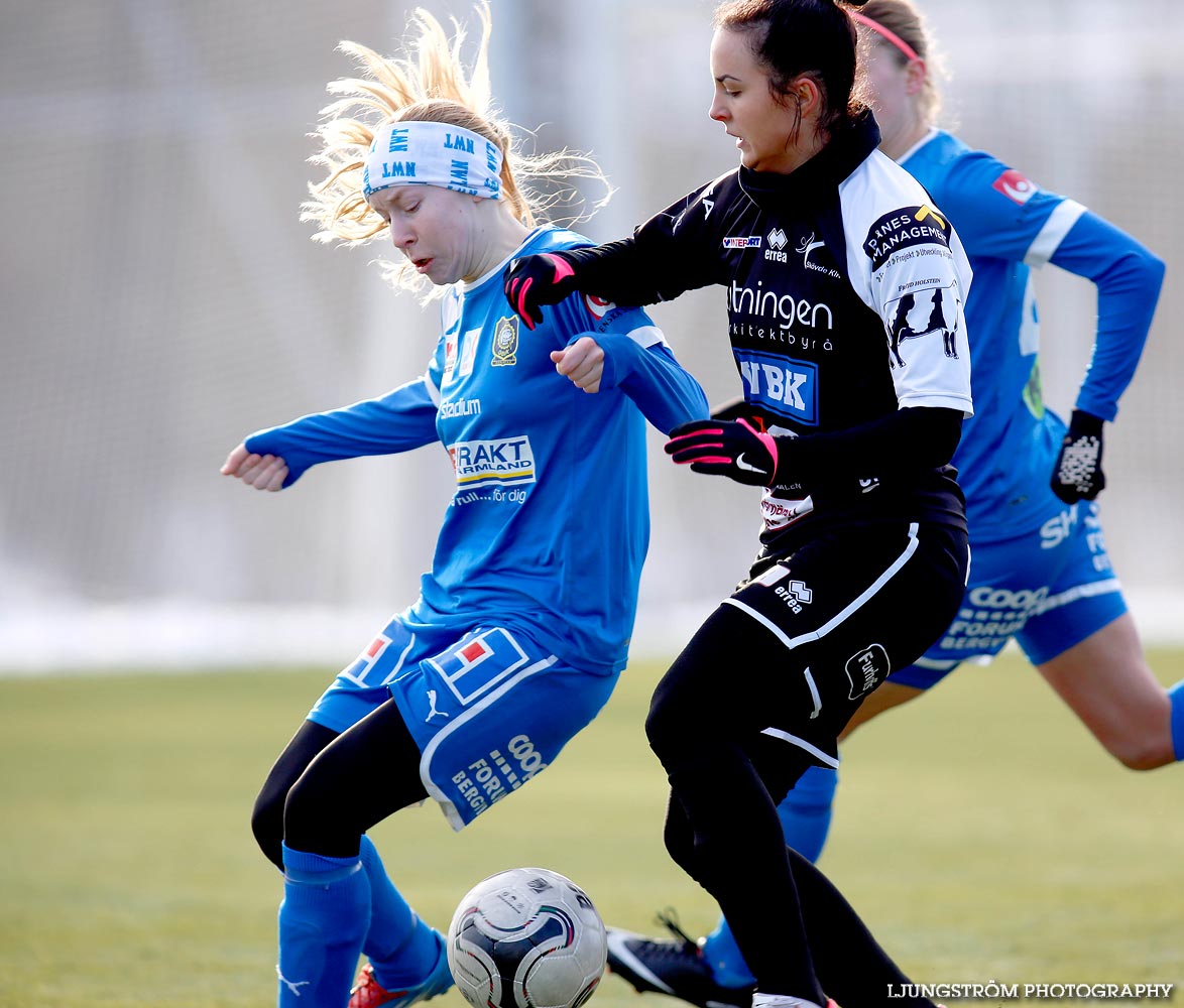 Träningsmatch Skövde KIK-QBIK 0-2,dam,Södermalms IP,Skövde,Sverige,Fotboll,,2015,103111