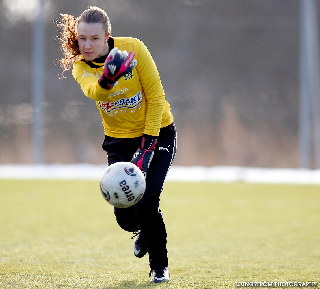 Träningsmatch Skövde KIK-QBIK 0-2,dam,Södermalms IP,Skövde,Sverige,Fotboll,,2015,103115