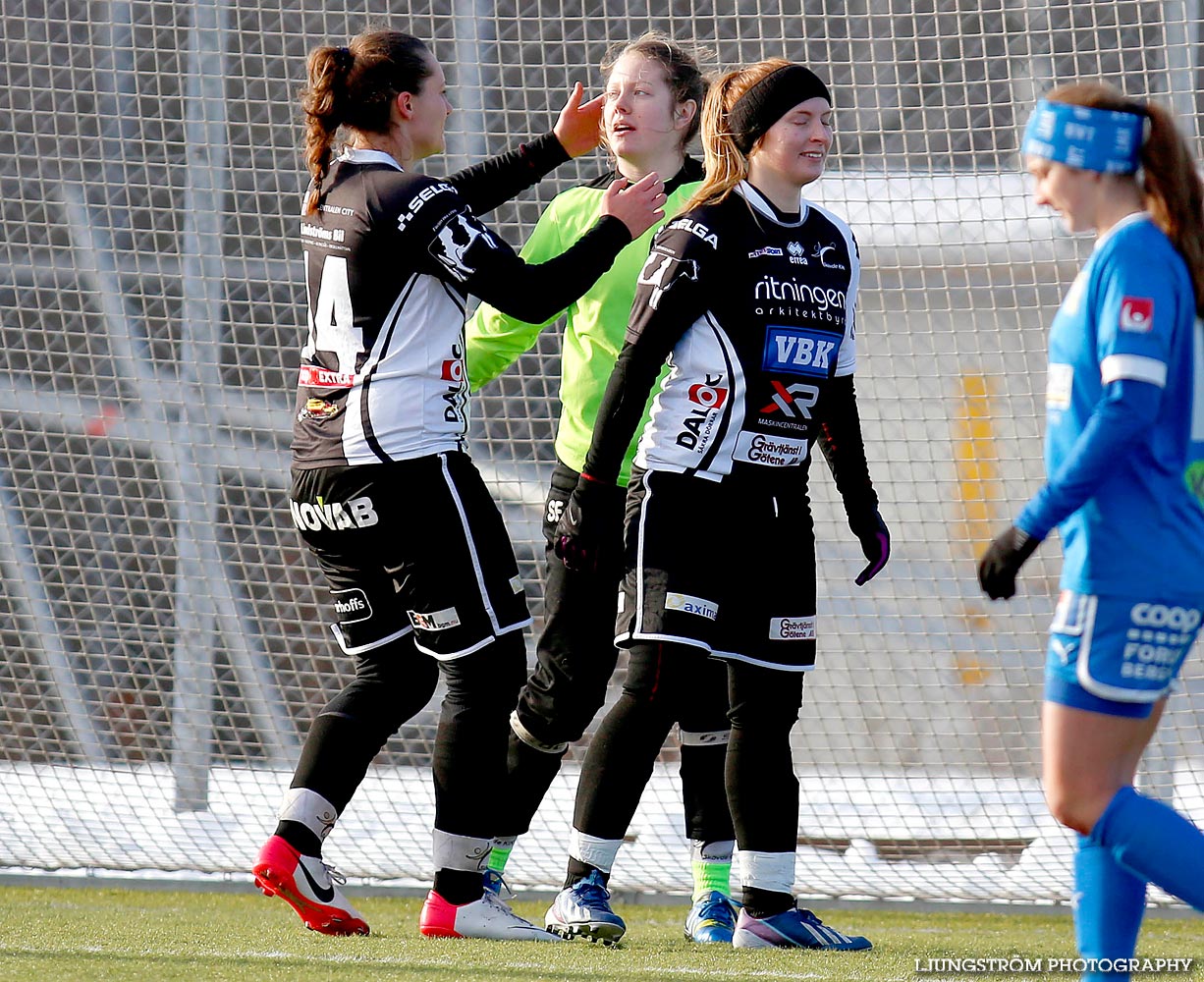 Träningsmatch Skövde KIK-QBIK 0-2,dam,Södermalms IP,Skövde,Sverige,Fotboll,,2015,103123