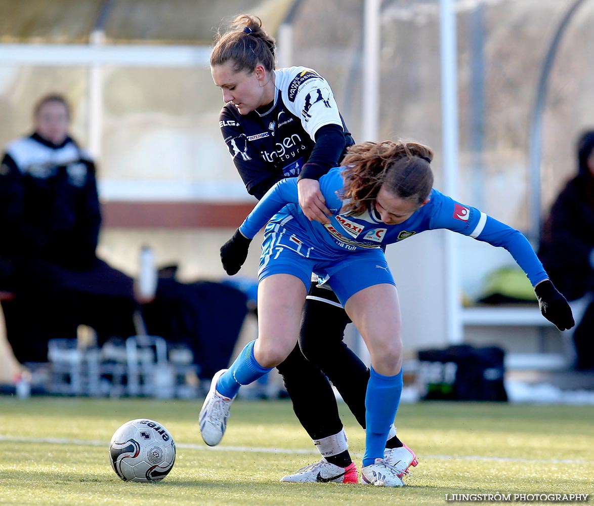 Träningsmatch Skövde KIK-QBIK 0-2,dam,Södermalms IP,Skövde,Sverige,Fotboll,,2015,103133