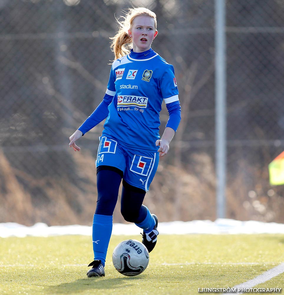 Träningsmatch Skövde KIK-QBIK 0-2,dam,Södermalms IP,Skövde,Sverige,Fotboll,,2015,103135