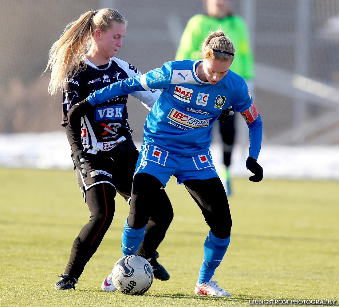 Träningsmatch Skövde KIK-QBIK 0-2,dam,Södermalms IP,Skövde,Sverige,Fotboll,,2015,103141