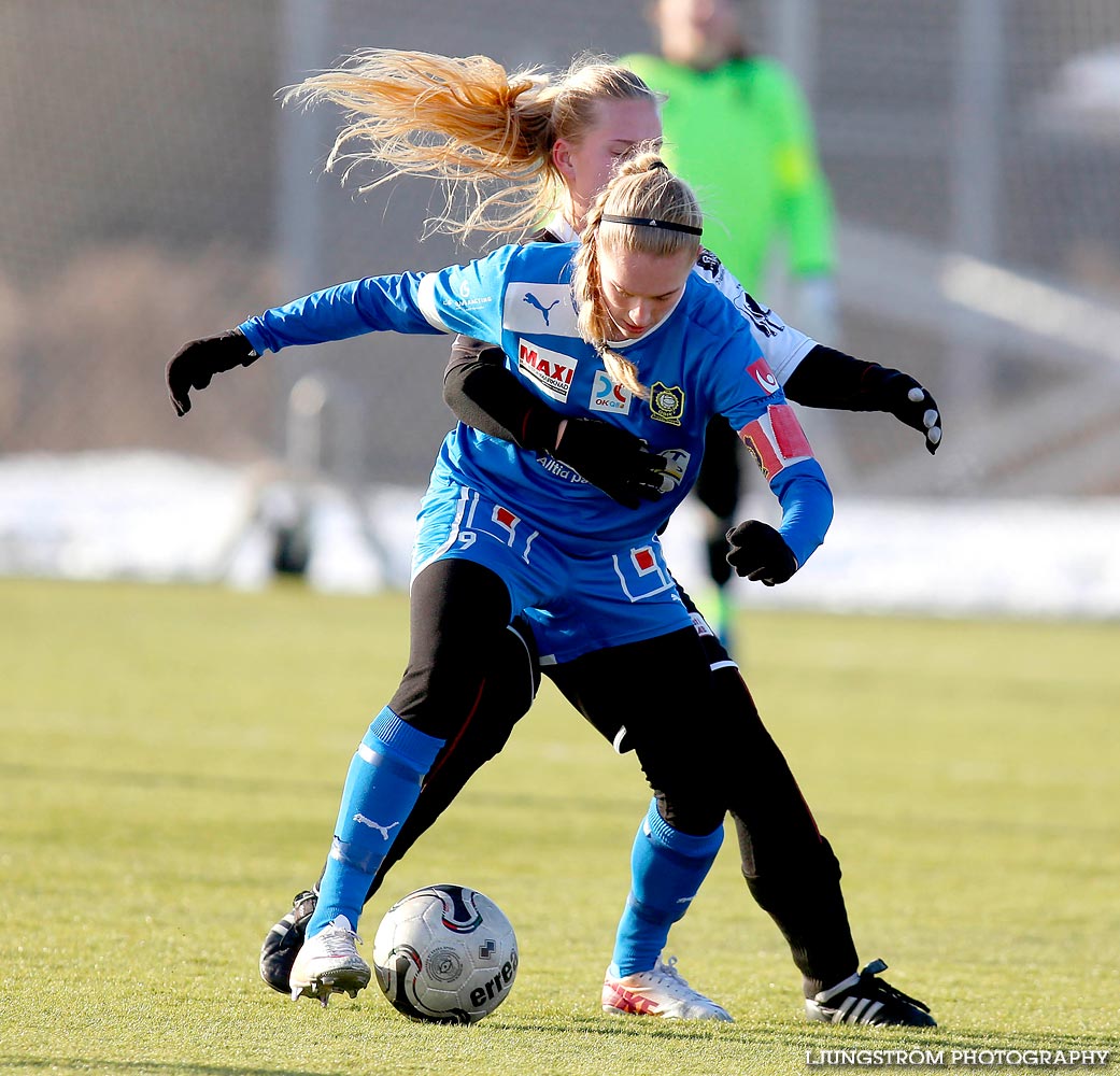Träningsmatch Skövde KIK-QBIK 0-2,dam,Södermalms IP,Skövde,Sverige,Fotboll,,2015,103142