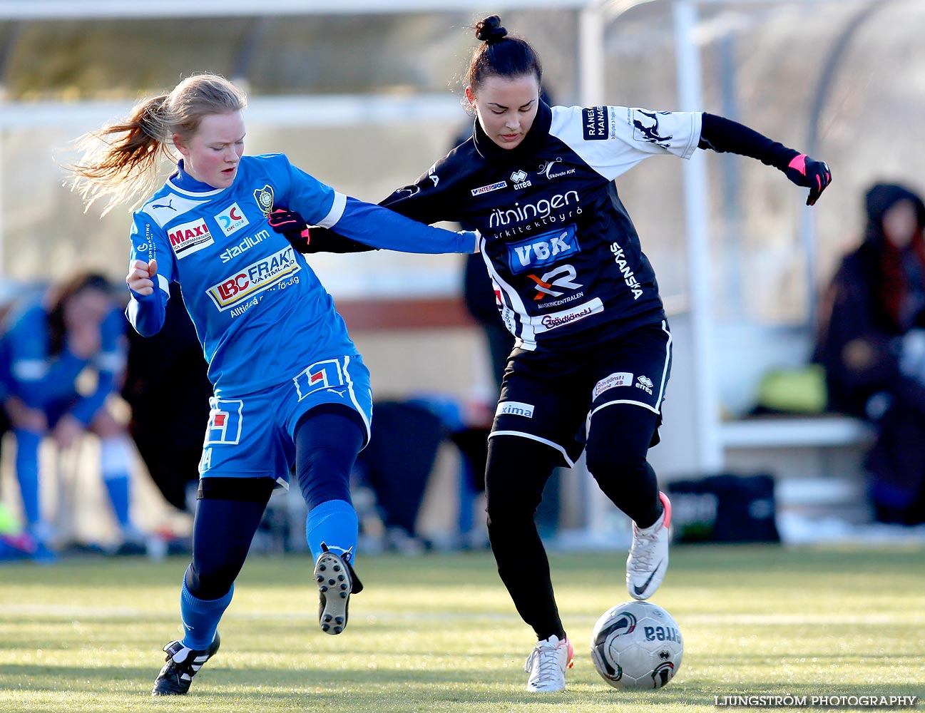 Träningsmatch Skövde KIK-QBIK 0-2,dam,Södermalms IP,Skövde,Sverige,Fotboll,,2015,103150