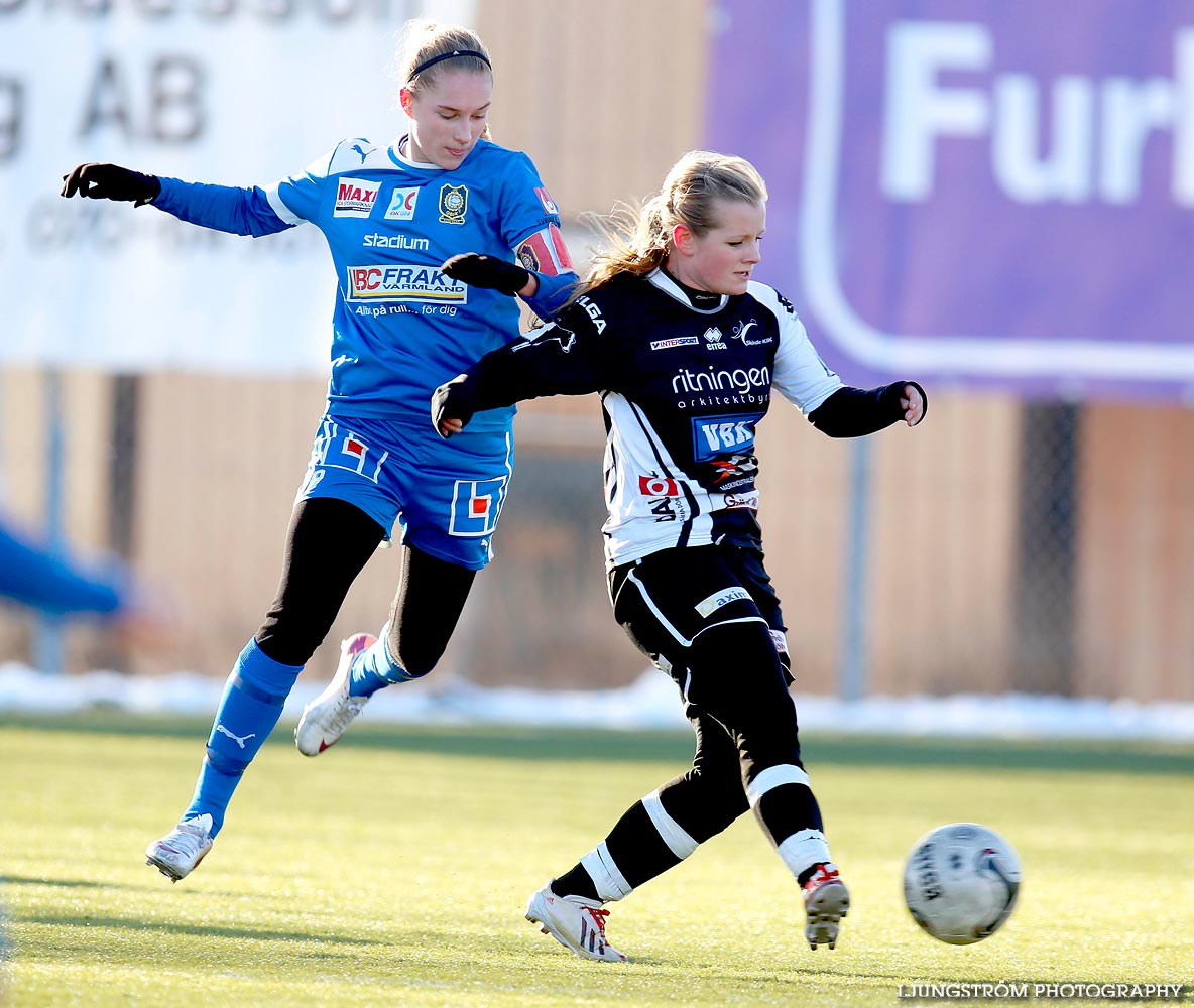Träningsmatch Skövde KIK-QBIK 0-2,dam,Södermalms IP,Skövde,Sverige,Fotboll,,2015,103156