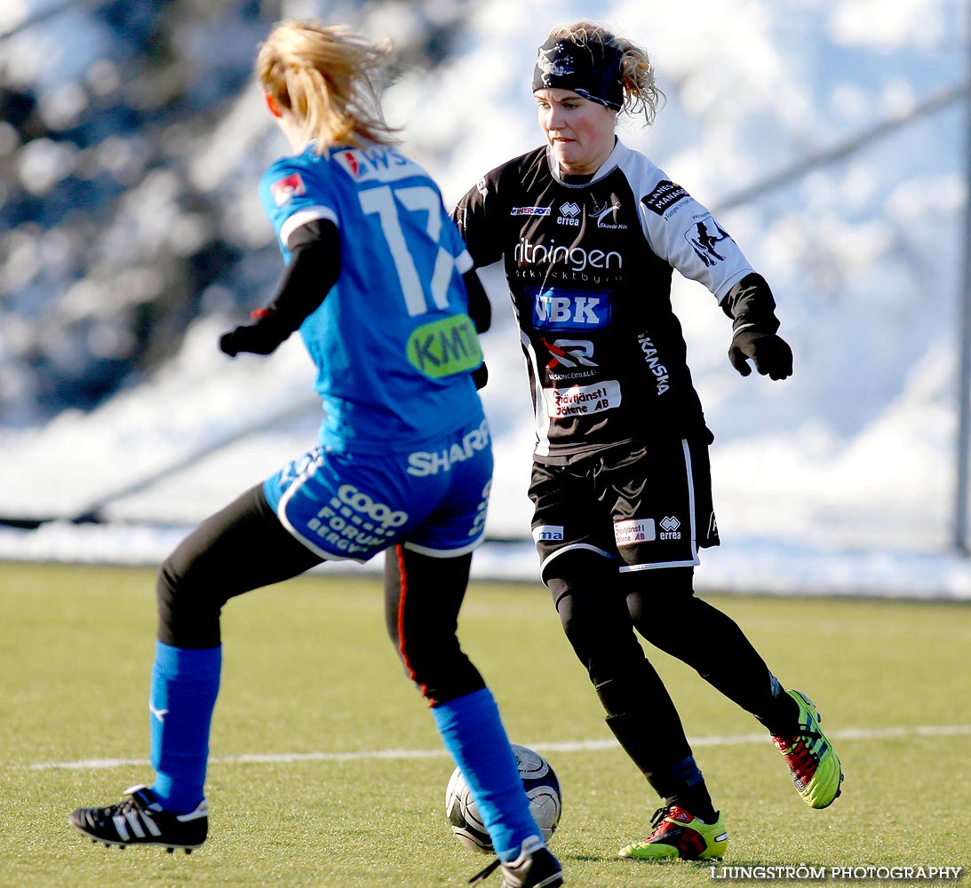 Träningsmatch Skövde KIK-QBIK 0-2,dam,Södermalms IP,Skövde,Sverige,Fotboll,,2015,103162