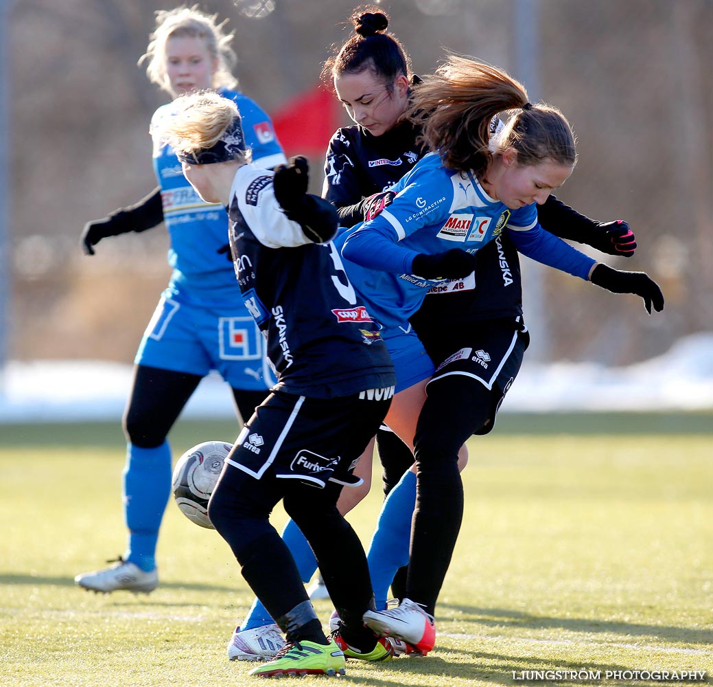 Träningsmatch Skövde KIK-QBIK 0-2,dam,Södermalms IP,Skövde,Sverige,Fotboll,,2015,103171