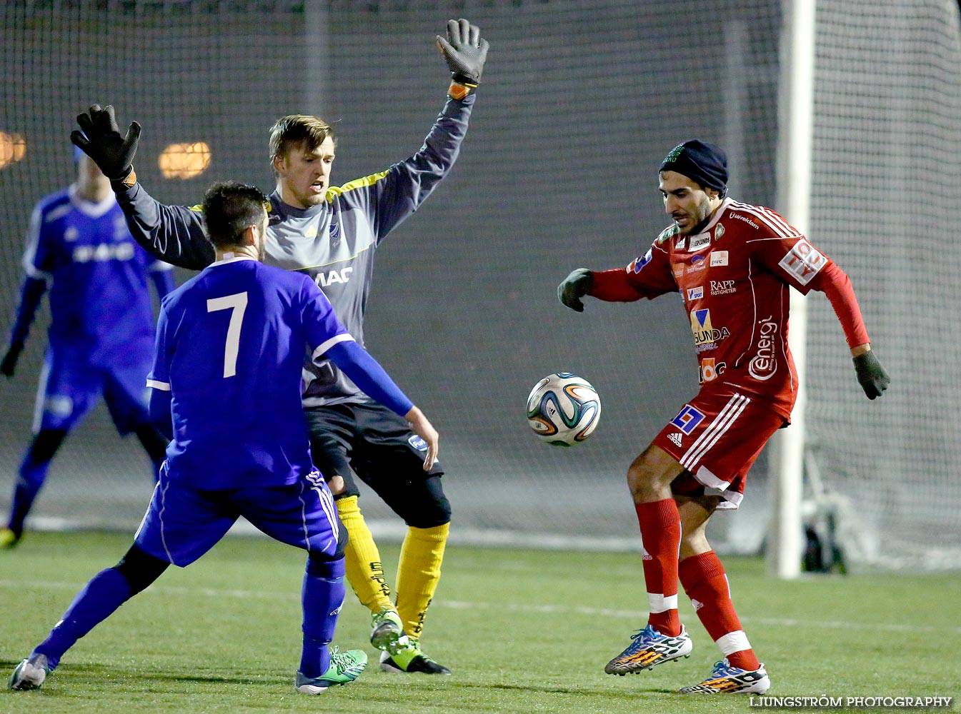 Träningsmatch Skövde AIK-IFK Skövde FK 6-0,herr,Södermalms IP,Skövde,Sverige,Fotboll,,2015,106269