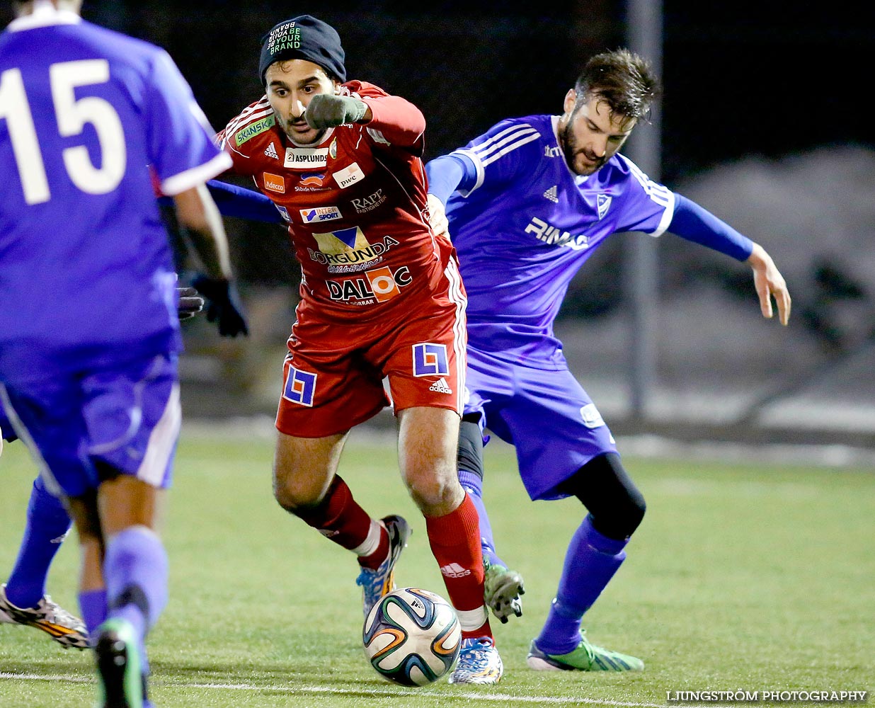 Träningsmatch Skövde AIK-IFK Skövde FK 6-0,herr,Södermalms IP,Skövde,Sverige,Fotboll,,2015,106272