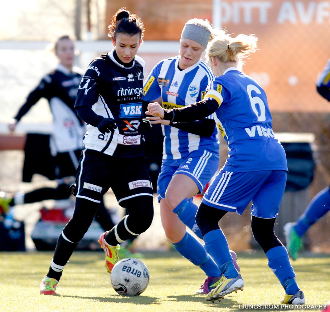 Träningsmatch Skövde KIK-IFK Örby 2-0,dam,Södermalms IP,Skövde,Sverige,Fotboll,,2015,107273