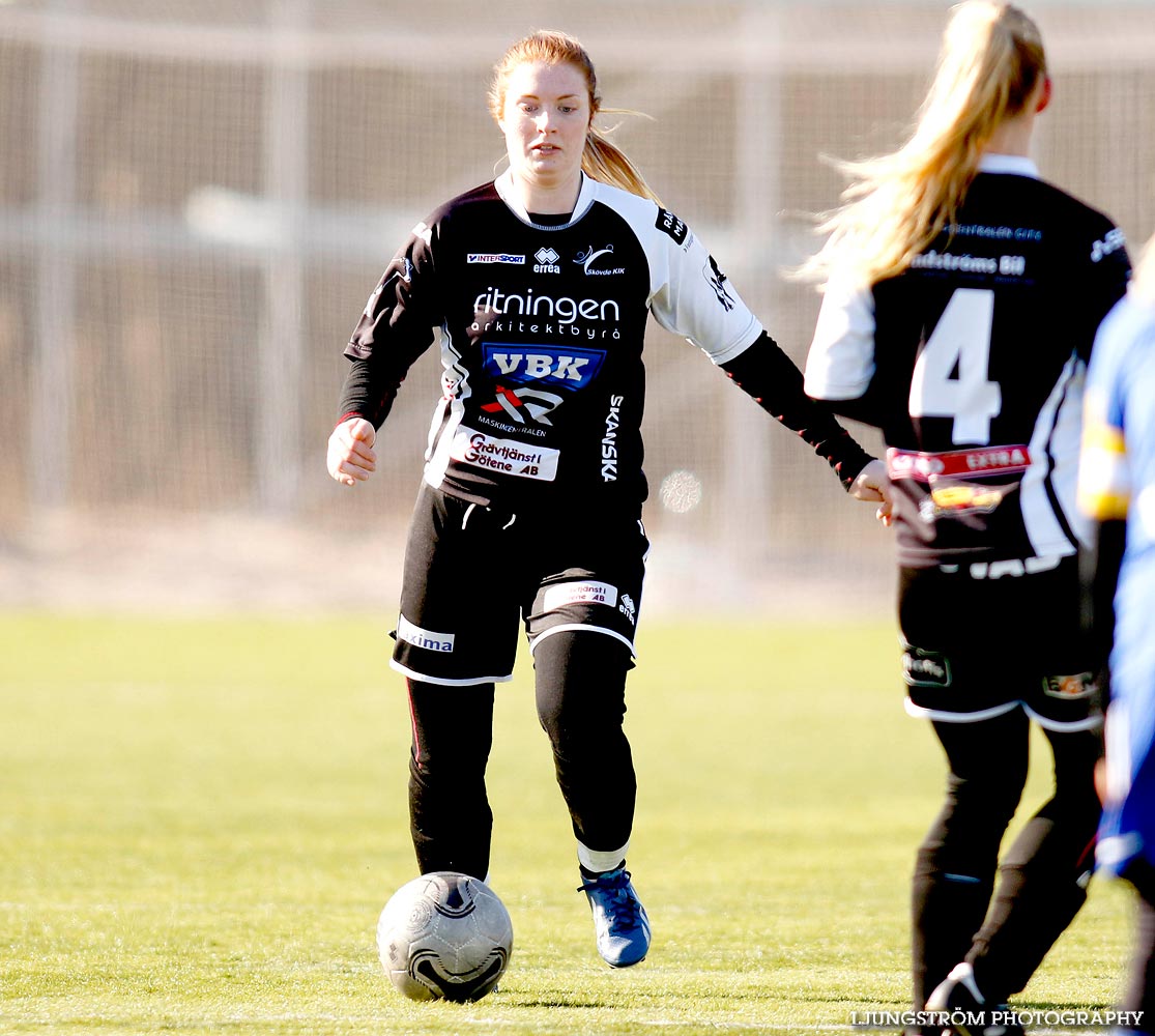 Träningsmatch Skövde KIK-IFK Örby 2-0,dam,Södermalms IP,Skövde,Sverige,Fotboll,,2015,107296