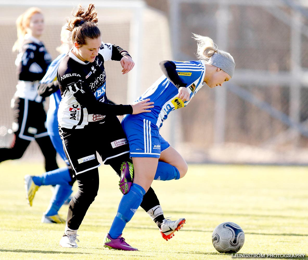 Träningsmatch Skövde KIK-IFK Örby 2-0,dam,Södermalms IP,Skövde,Sverige,Fotboll,,2015,107344