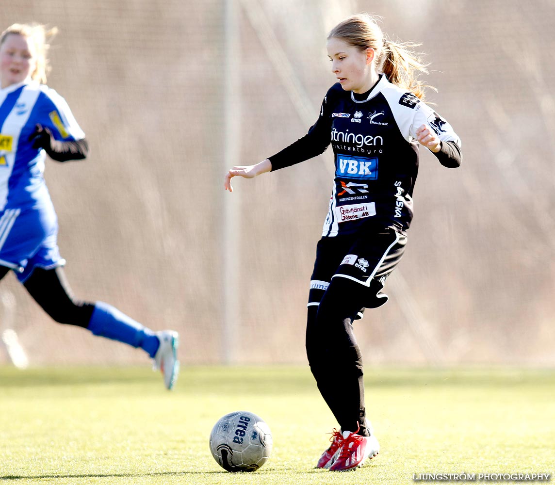 Träningsmatch Skövde KIK-IFK Örby 2-0,dam,Södermalms IP,Skövde,Sverige,Fotboll,,2015,107351
