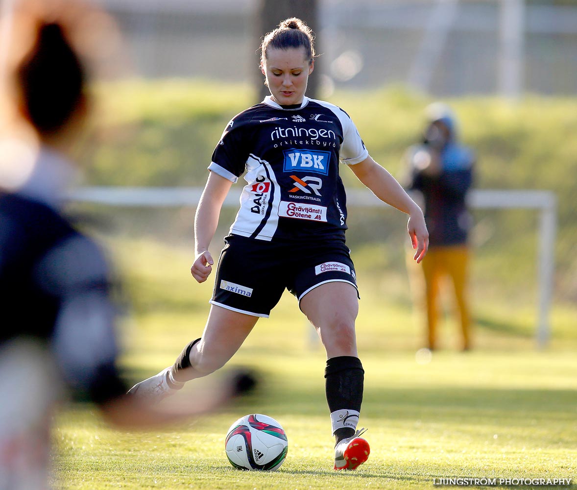 Mariestads BoIS FF-Skövde KIK 0-4,dam,Lekevi IP,Mariestad,Sverige,Fotboll,,2015,115753