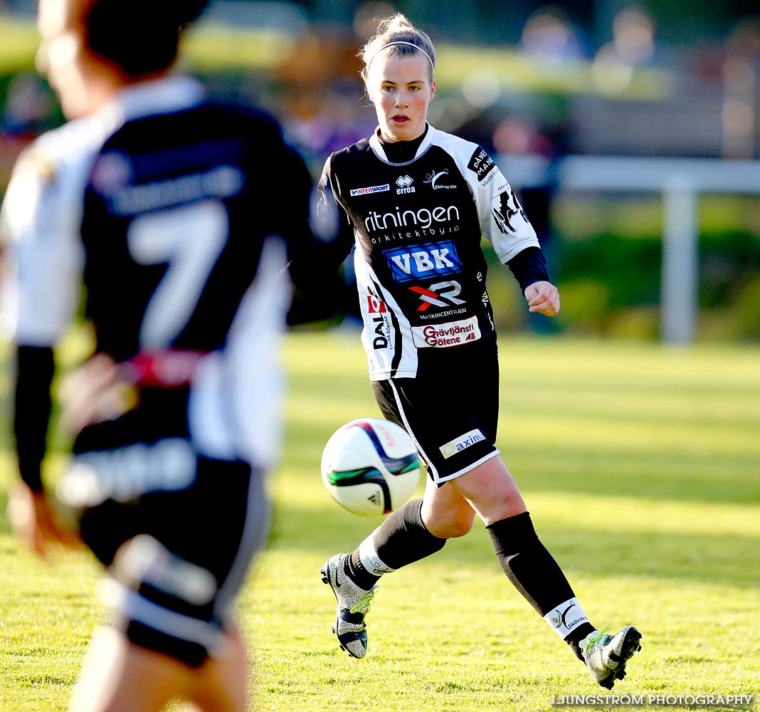 Mariestads BoIS FF-Skövde KIK 0-4,dam,Lekevi IP,Mariestad,Sverige,Fotboll,,2015,115789