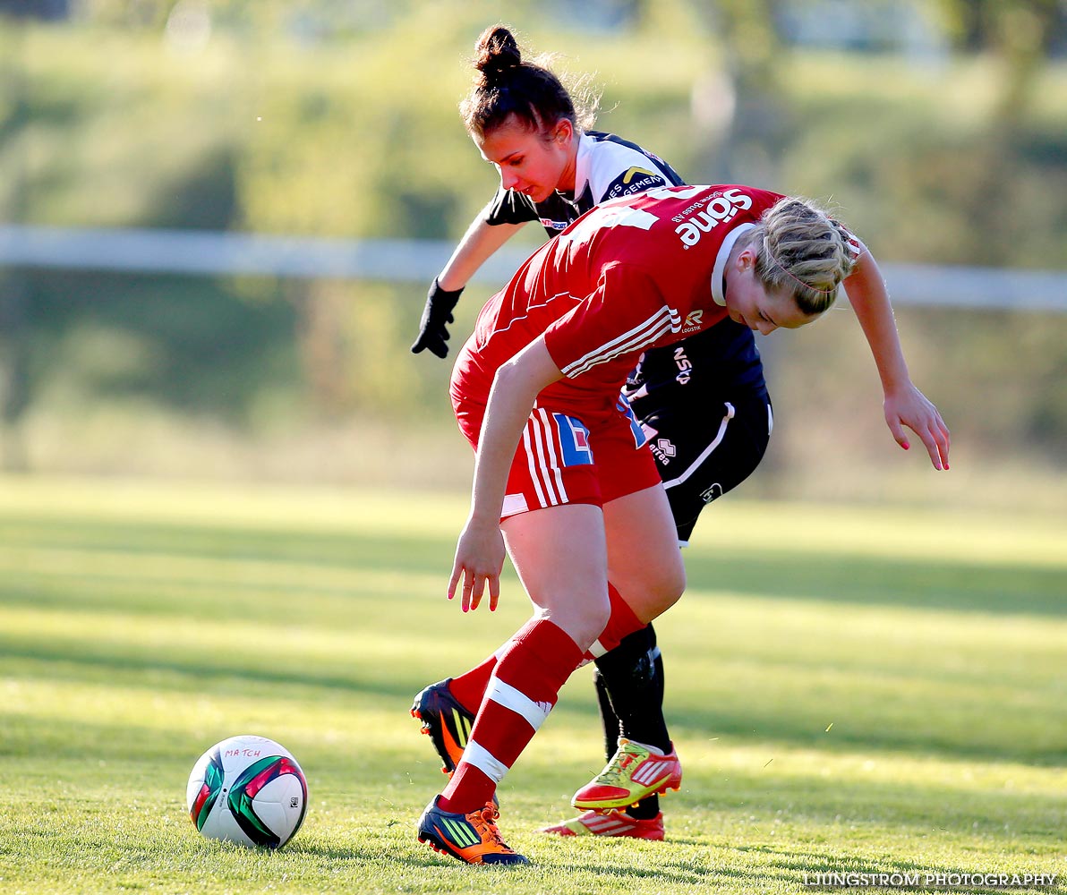 Mariestads BoIS FF-Skövde KIK 0-4,dam,Lekevi IP,Mariestad,Sverige,Fotboll,,2015,115796