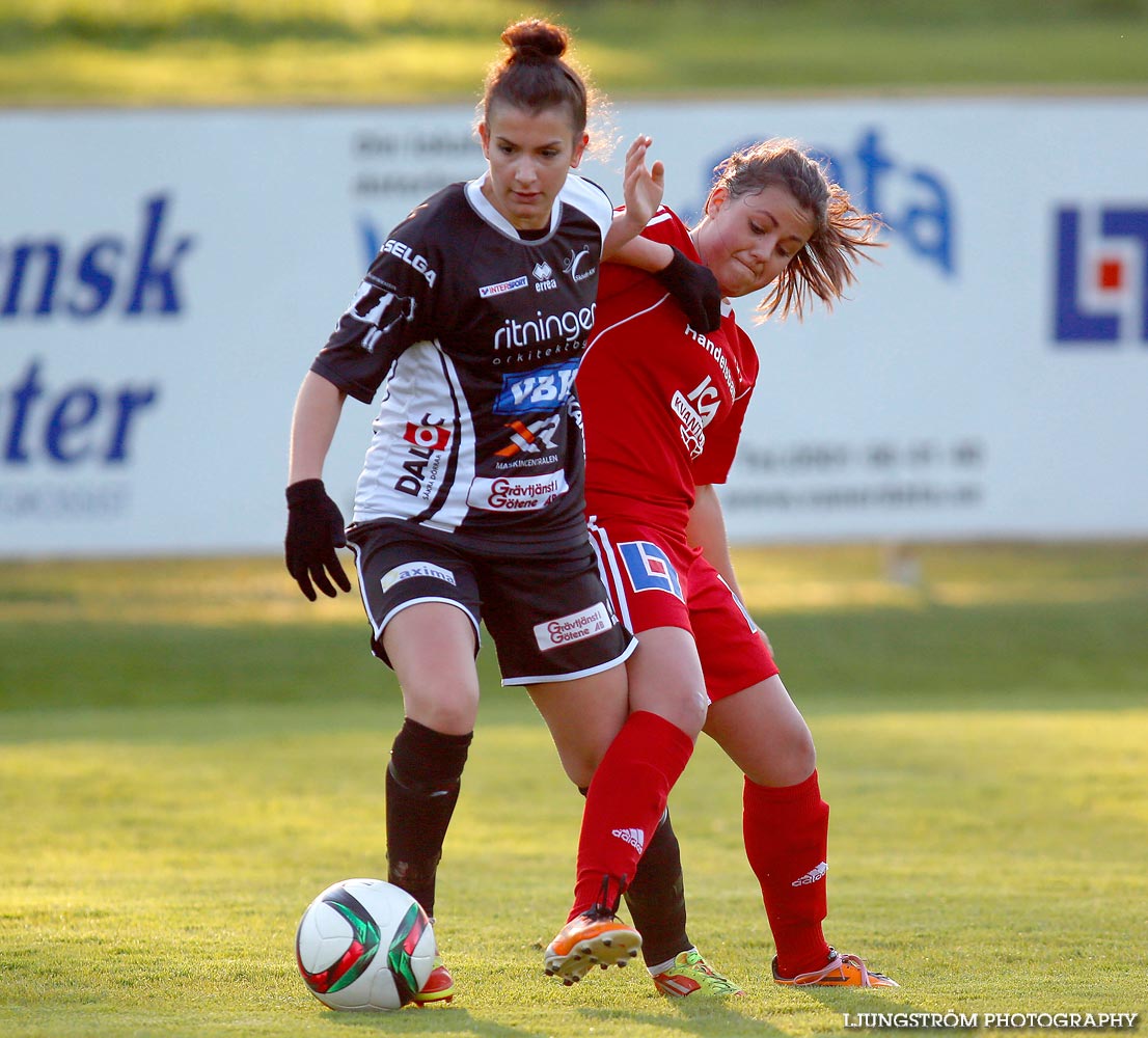 Mariestads BoIS FF-Skövde KIK 0-4,dam,Lekevi IP,Mariestad,Sverige,Fotboll,,2015,115845