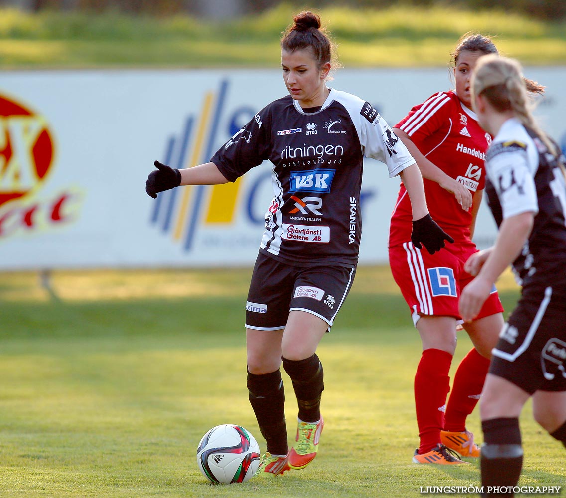 Mariestads BoIS FF-Skövde KIK 0-4,dam,Lekevi IP,Mariestad,Sverige,Fotboll,,2015,115846